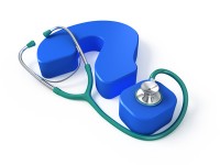 Medical question concept